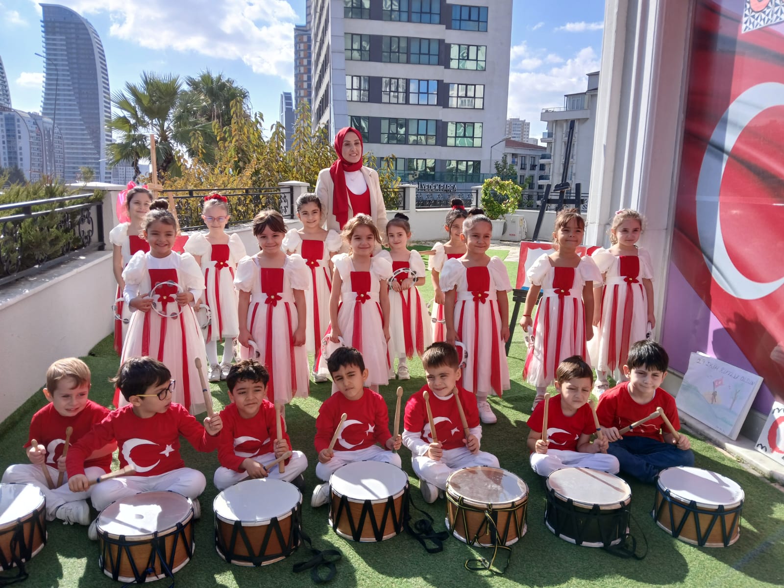 29 EKİM CUMHURİYET BAYRAMI MODERN ÇOCUK ANAOKULU